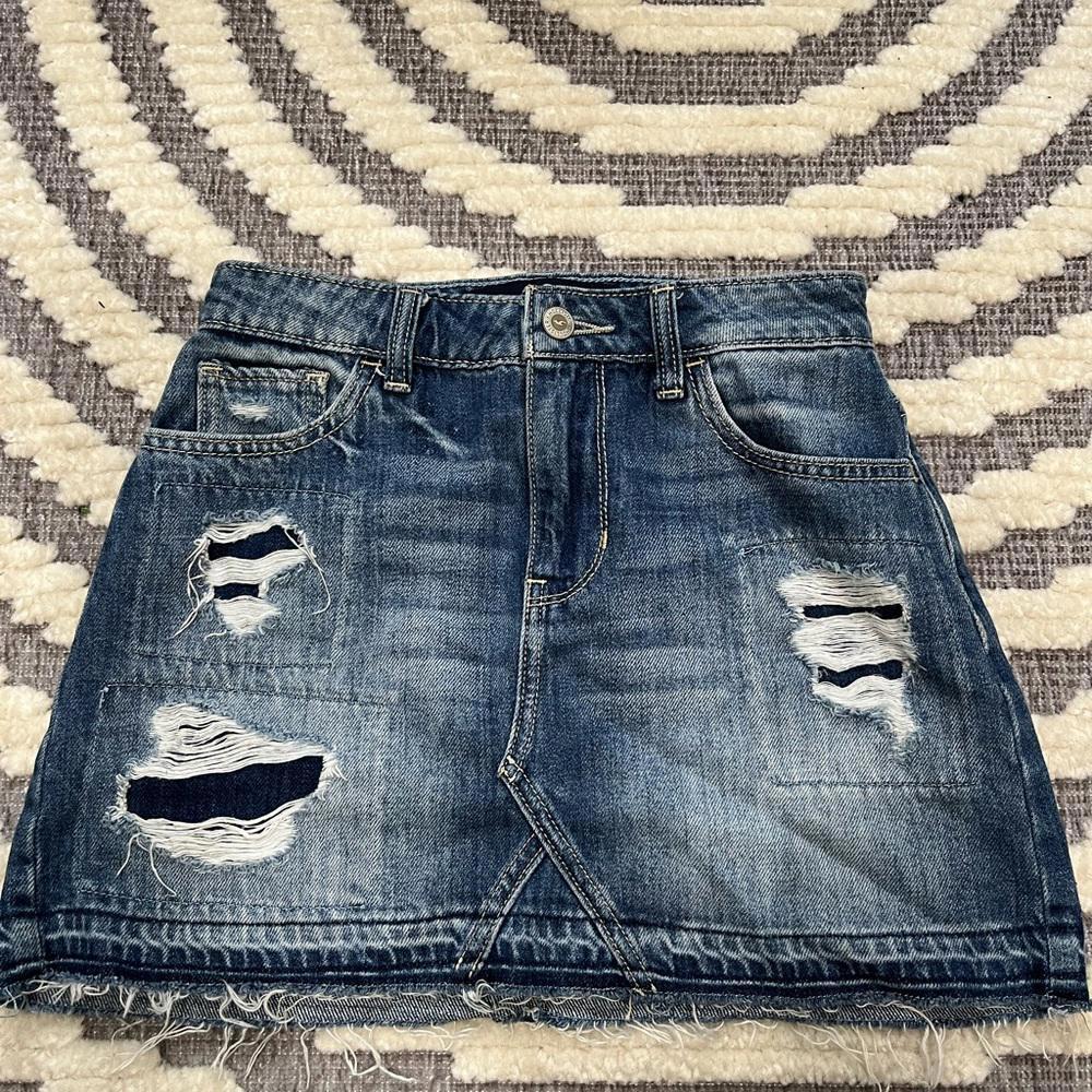 Hollister 100% cotton high rise skirt
